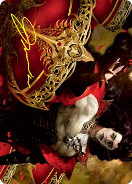 Bloodvial Purveyor Art Card Gold Stamped Signature 72 (Art Series: Innistrad: Crimson Vow)  | Good Games Adelaide SA