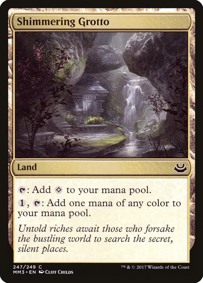 Shimmering Grotto 247 (Modern Masters 2017)  - Foil | Good Games Adelaide SA