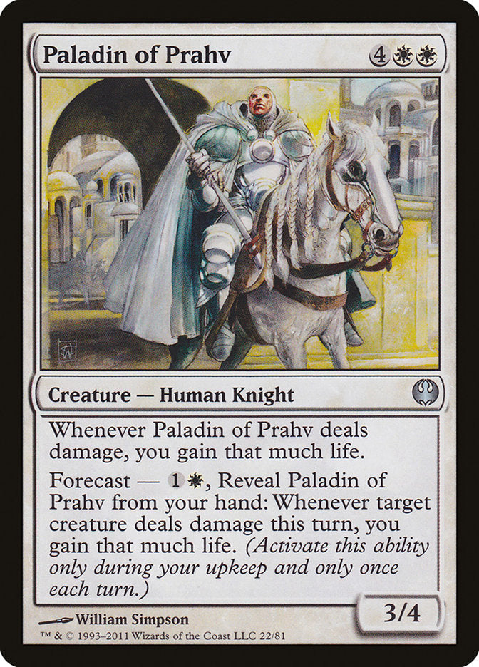 Paladin of Prahv 22 (Duel Decks: Knights vs. Dragons)  | Good Games Adelaide SA