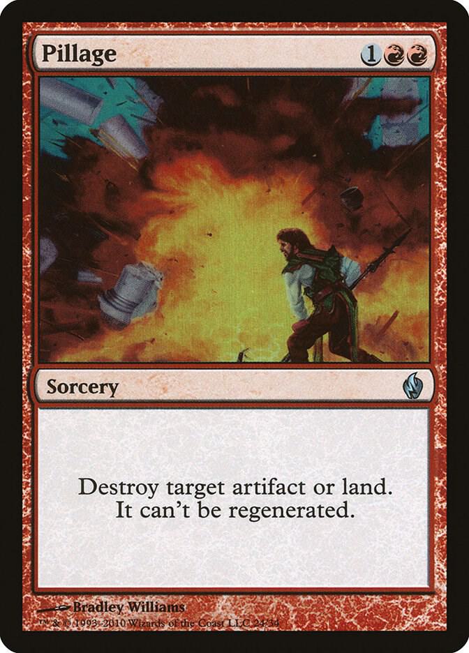Pillage 24 (Premium Deck Series: Fire and Lightning)  - Foil | Good Games Adelaide SA