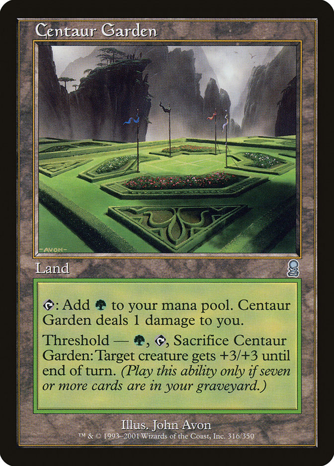 Centaur Garden 316 (Odyssey)  - Foil | Good Games Adelaide SA