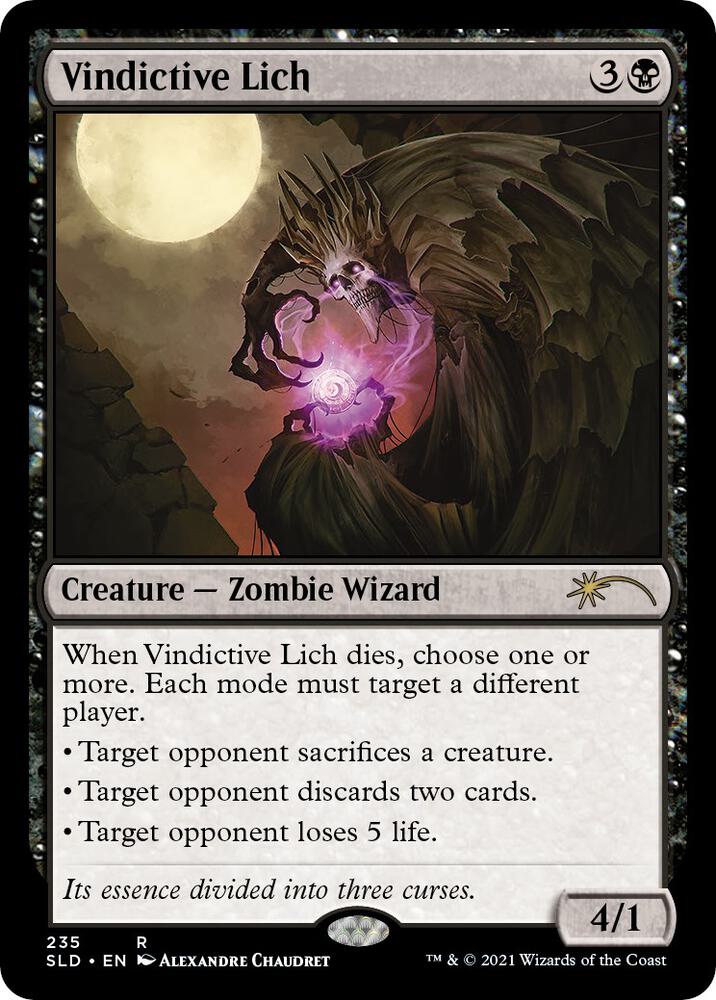 Vindictive Lich 235 (Secret Lair Drop Series)  - Foil | Good Games Adelaide SA