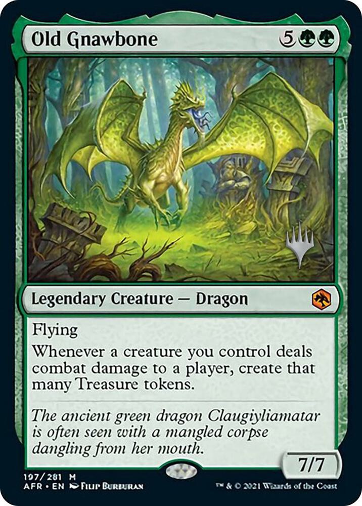 Old Gnawbone 197 (Promo Pack: Adventures in the Forgotten Realms)  - Foil | Good Games Adelaide SA