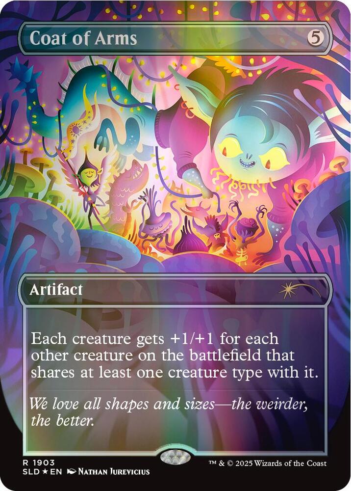 Coat of Arms Double Rainbow Foil 1903 (Secret Lair Drop Series)  - Foil | Good Games Adelaide SA
