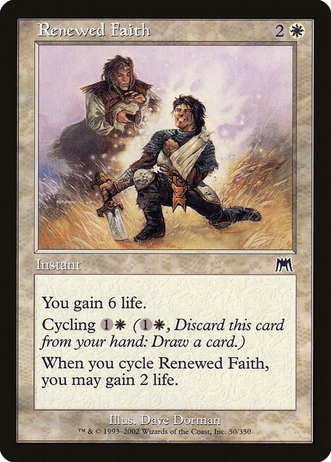 Renewed Faith 50 (Onslaught)  - Foil | Good Games Adelaide SA