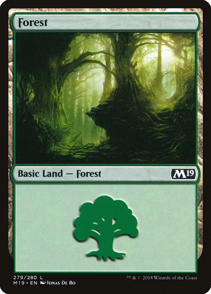 Forest 279 (Core Set 2019)  | Good Games Adelaide SA
