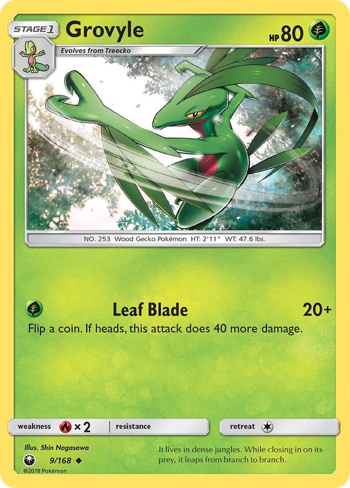 Grovyle 9/168 (SM - Celestial Storm)  | Good Games Adelaide SA