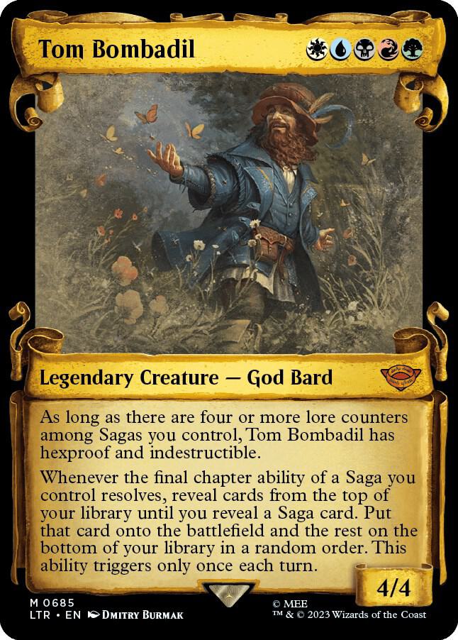 Tom Bombadil 685 (Universes Beyond: The Lord of the Rings: Tales of Middle-earth)  - Showcase Scroll Foil | Good Games Adelaide SA