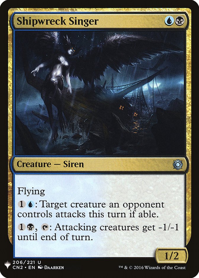 Shipwreck Singer [Mystery Booster] | Good Games Adelaide SA
