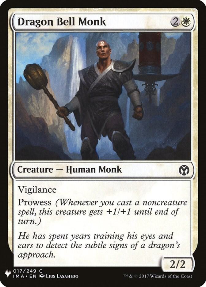 Dragon Bell Monk 17 (The List Reprints)  | Good Games Adelaide SA