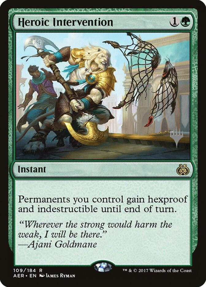Heroic Intervention 109 (Promo Pack: Theros Beyond Death)  - Foil | Good Games Adelaide SA