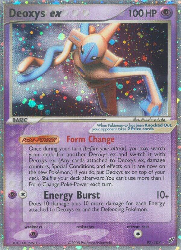Deoxys ex Normal Forme 97/107 (Deoxys)  - Holofoil | Good Games Adelaide SA