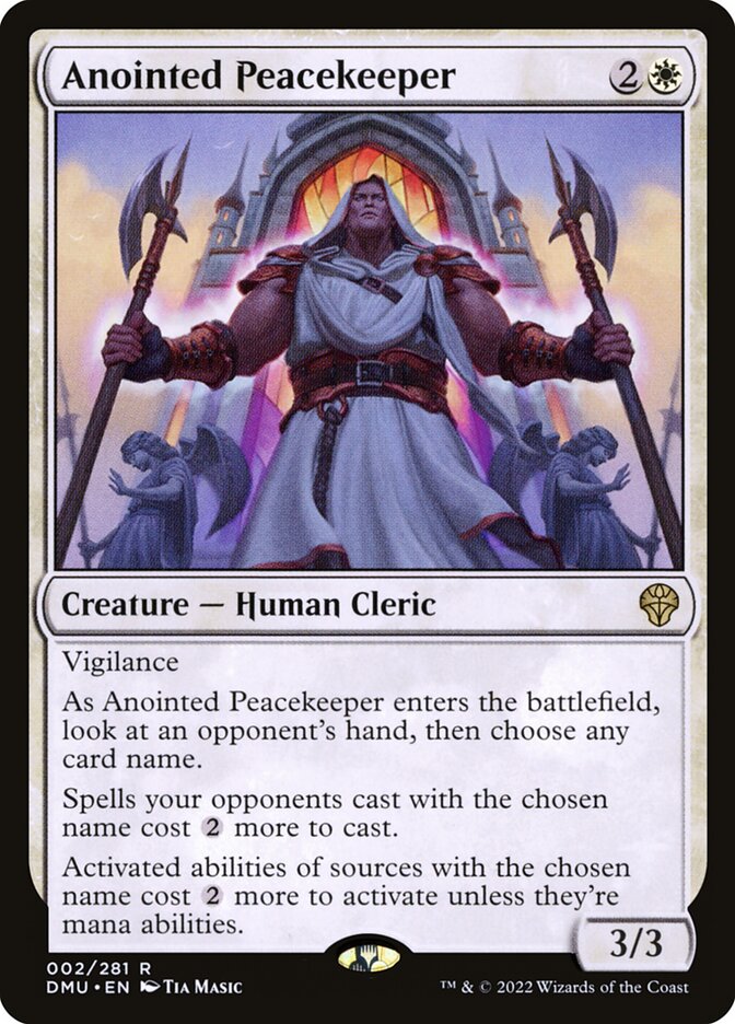 Anointed Peacekeeper 2 (Dominaria United)  | Good Games Adelaide SA