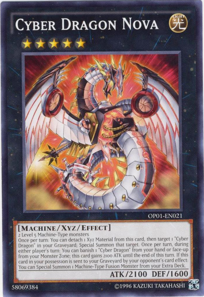 Cyber Dragon Nova [OP01-EN021] Common | Good Games Adelaide SA