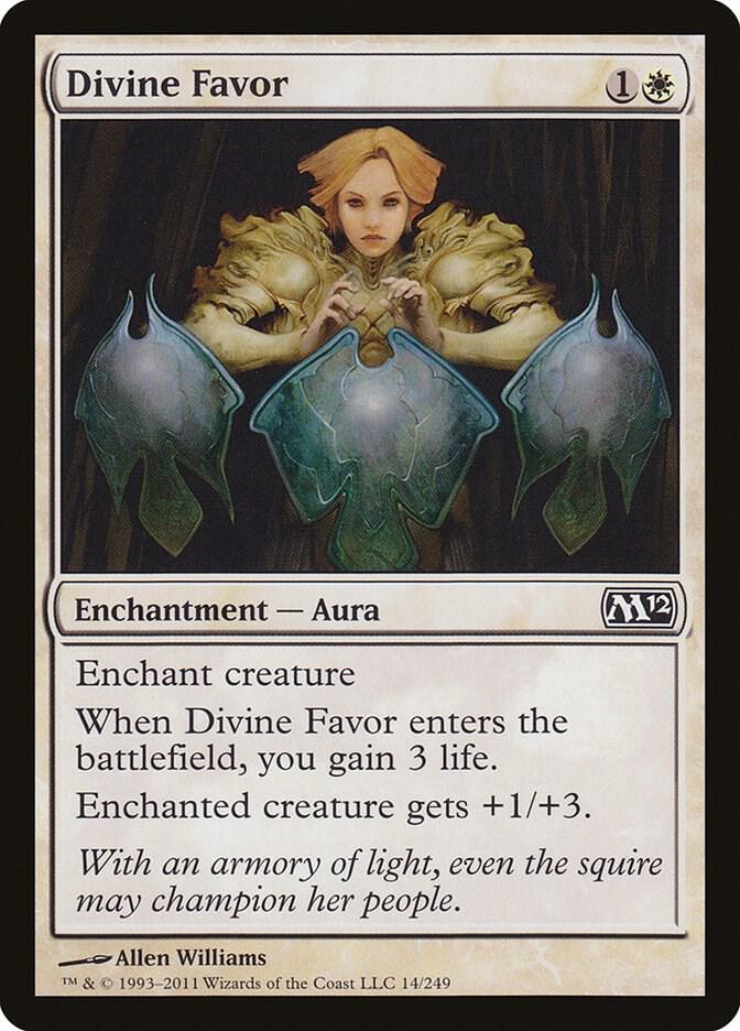 Divine Favor 14 (Magic 2012 (M12))  - Foil | Good Games Adelaide SA