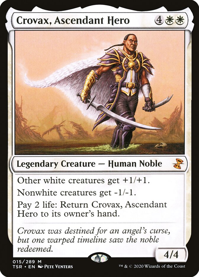 Crovax Ascendant Hero 15 (Time Spiral: Remastered)  - Foil | Good Games Adelaide SA