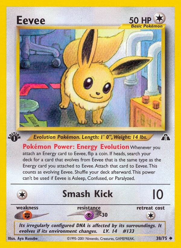 Eevee 38/75 (Neo Discovery)  - 1st Edition | Good Games Adelaide SA