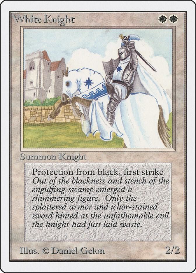 White Knight 44/302 (Unlimited Edition)  | Good Games Adelaide SA