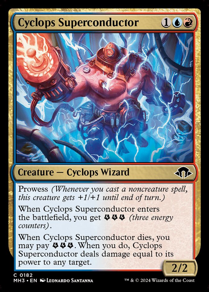 Cyclops Superconductor 182 (Modern Horizons 3)  - Foil | Good Games Adelaide SA