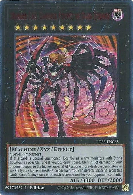 Number C40: Gimmick Puppet of Dark Strings (Red) [LDS3-EN065] Ultra Rare | Good Games Adelaide SA