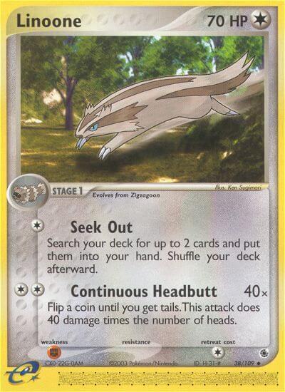 Linoone 38/109 (Ruby and Sapphire)  | Good Games Adelaide SA