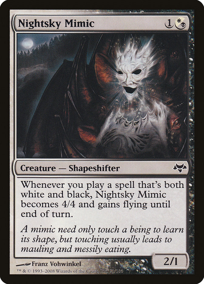 Nightsky Mimic 91 (Eventide)  - Foil | Good Games Adelaide SA