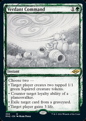 Verdant Command (Sketch) [Modern Horizons 2] | Good Games Adelaide SA