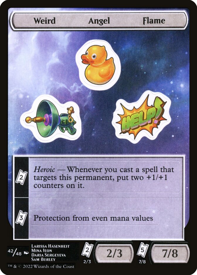 Weird Angel Flame 42 (Unfinity)  | Good Games Adelaide SA
