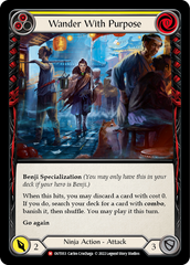 Wander With Purpose [OUT053] (Outsiders)  Rainbow Foil | Good Games Adelaide SA