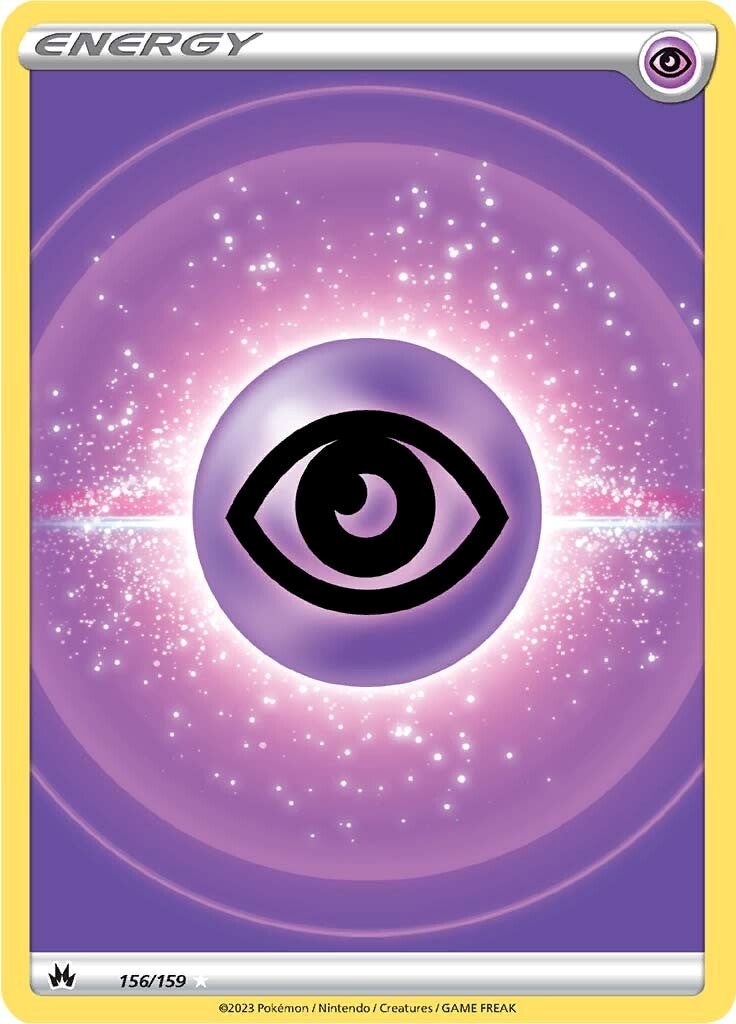 Psychic Energy (156/159) (Texture Full Art) [Sword & Shield: Crown Zenith] | Good Games Adelaide SA