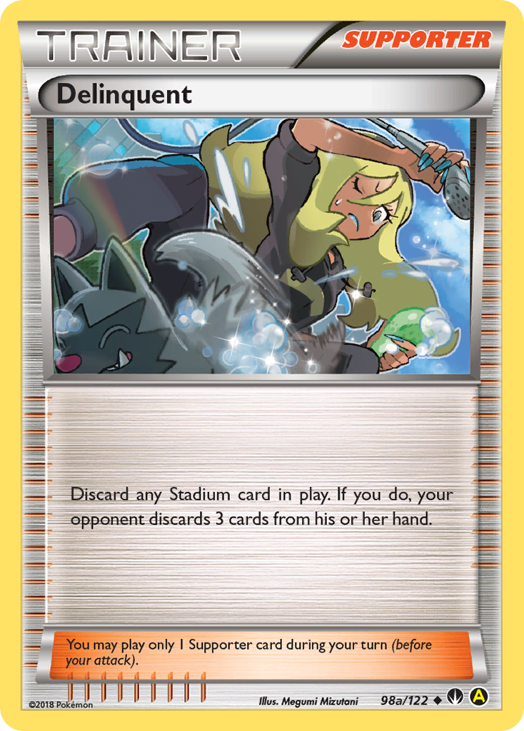 Delinquent (98a/122) [Alternate Art Promos] | Good Games Adelaide SA