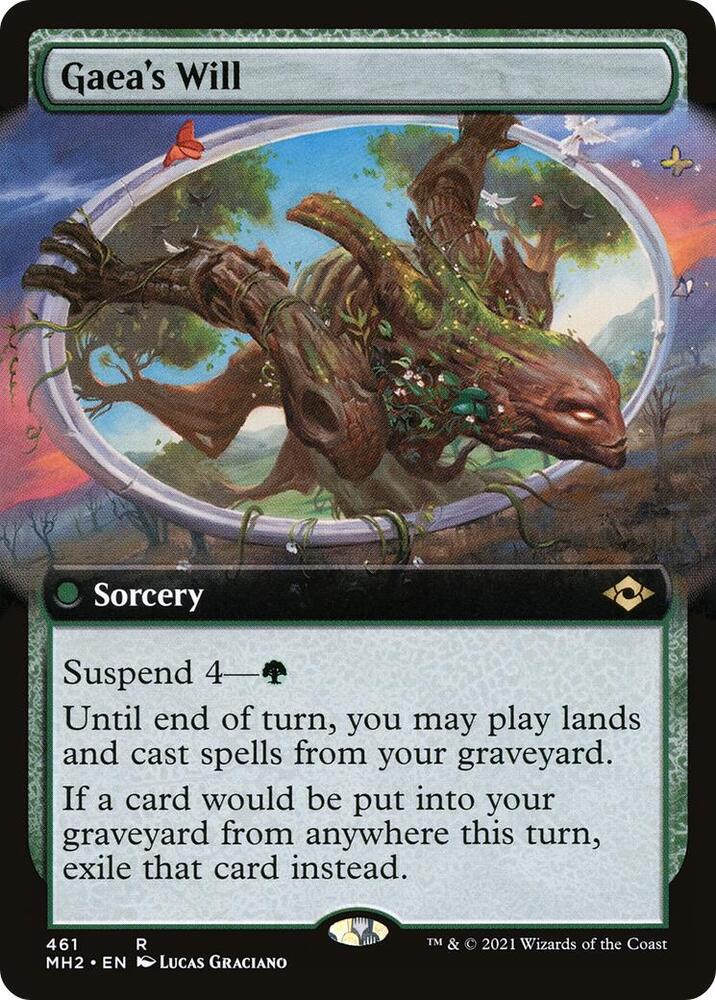 Gaeas Will Extended Art 461 (Modern Horizons 2)  - Foil | Good Games Adelaide SA