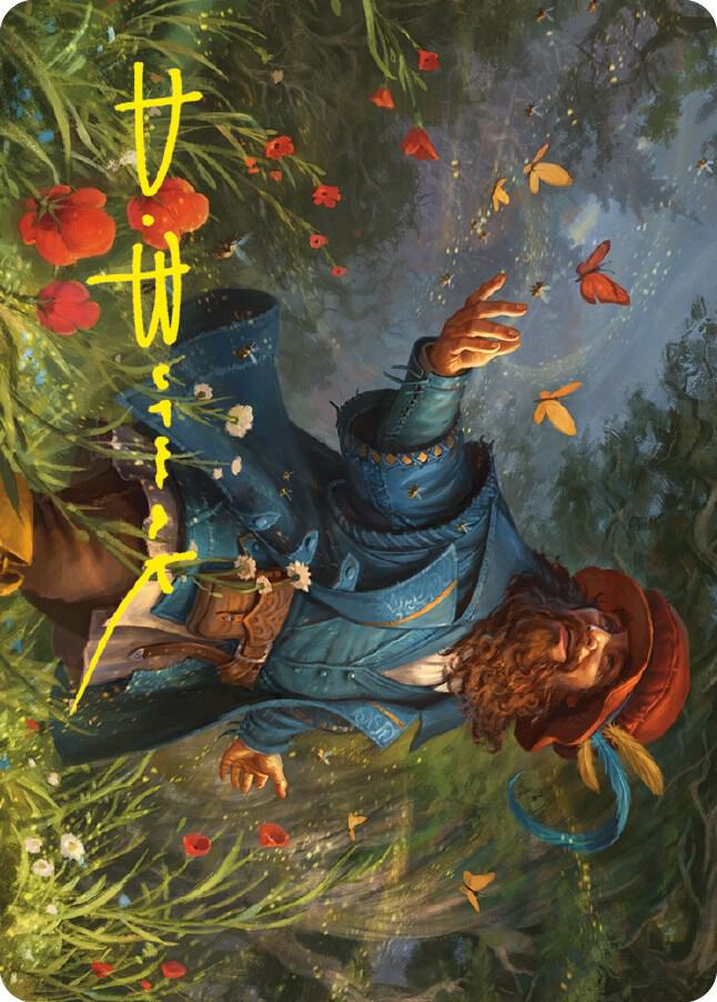 Tom Bombadil Art Card Gold Stamped Signature 26 (Art Series: Universes Beyond: The Lord of the Rings: Tales of Middle-earth)  | Good Games Adelaide SA