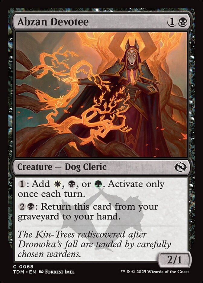 Abzan Devotee 68 (Tarkir: Dragonstorm)  | Good Games Adelaide SA