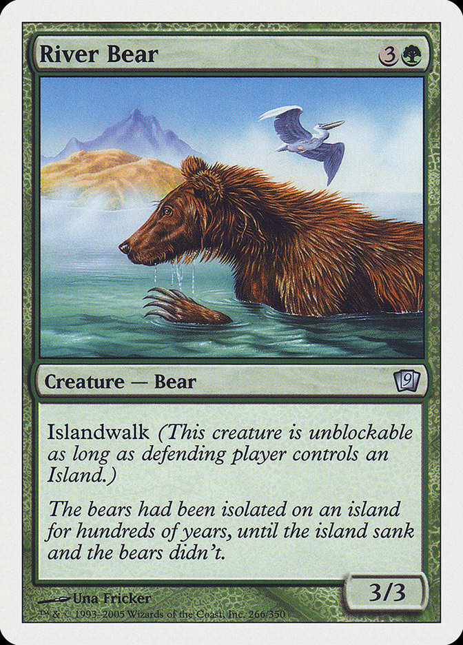 River Bear 266 (9th Edition)  - Foil | Good Games Adelaide SA