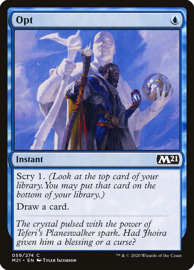 Opt 59 (Core Set 2021)  - Foil | Good Games Adelaide SA
