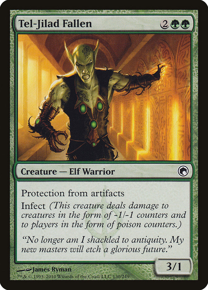 Tel-Jilad Fallen 130 (Scars of Mirrodin)  - Foil | Good Games Adelaide SA
