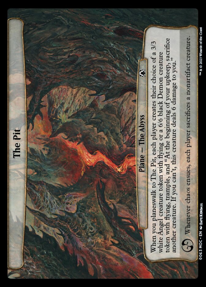 The Pit 63 (Planechase: March of the Machine)  | Good Games Adelaide SA