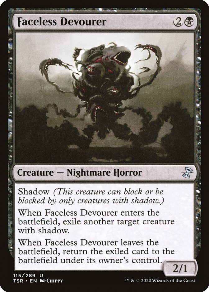 Faceless Devourer 115 (Time Spiral: Remastered)  - Foil | Good Games Adelaide SA