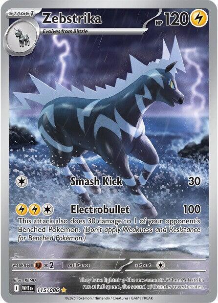 Zebstrika 115/086 115/086 (SV: White Flare)  - Holofoil | Good Games Adelaide SA