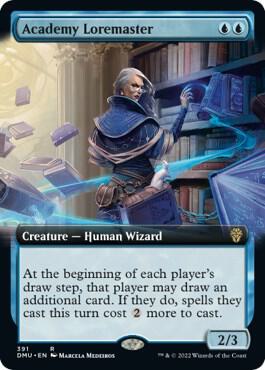 Academy Loremaster Extended Art 391 (Dominaria United)  - Foil | Good Games Adelaide SA