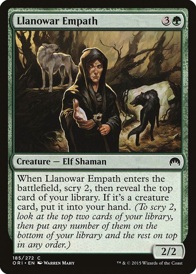 Llanowar Empath 185 (Magic Origins)  | Good Games Adelaide SA