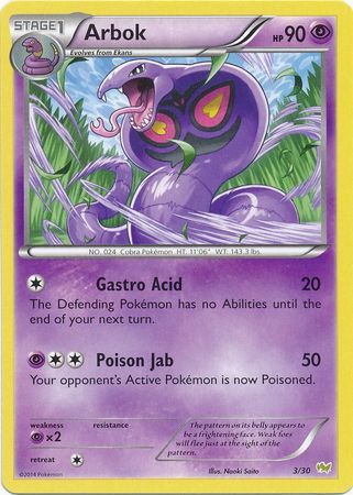 Arbok (3/30) [XY: Trainer Kit - Noivern] | Good Games Adelaide SA