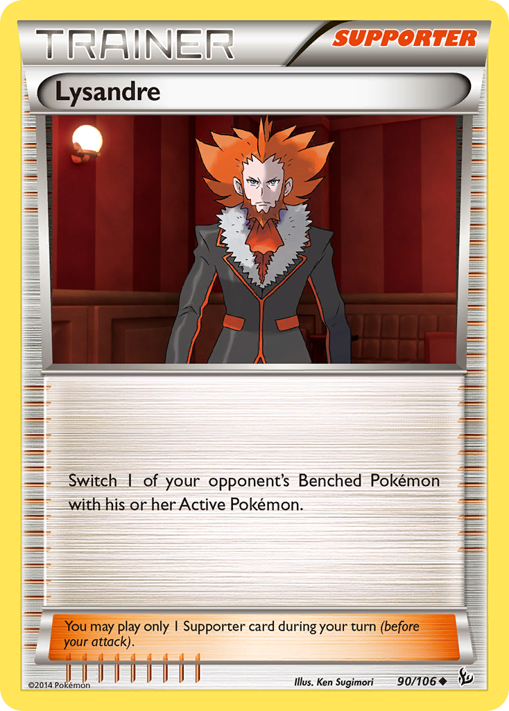 Lysandre (90/106) [XY: Flashfire] | Good Games Adelaide SA