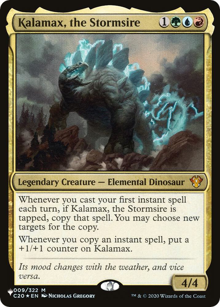 Kalamax the Stormsire 009/322 (The List Reprints)  | Good Games Adelaide SA