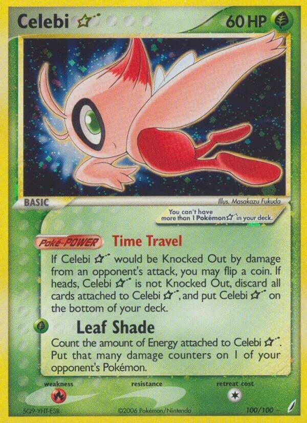 Celebi Star 100/100 (Crystal Guardians)  - Holofoil | Good Games Adelaide SA