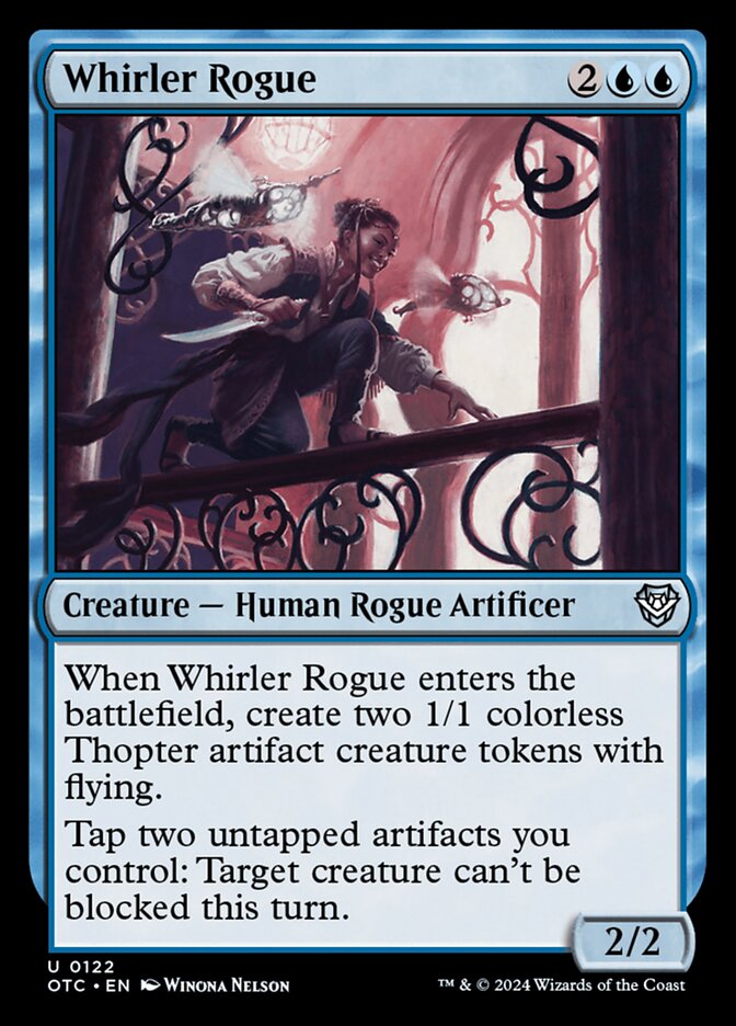 Whirler Rogue 122 (Commander: Outlaws of Thunder Junction)  | Good Games Adelaide SA