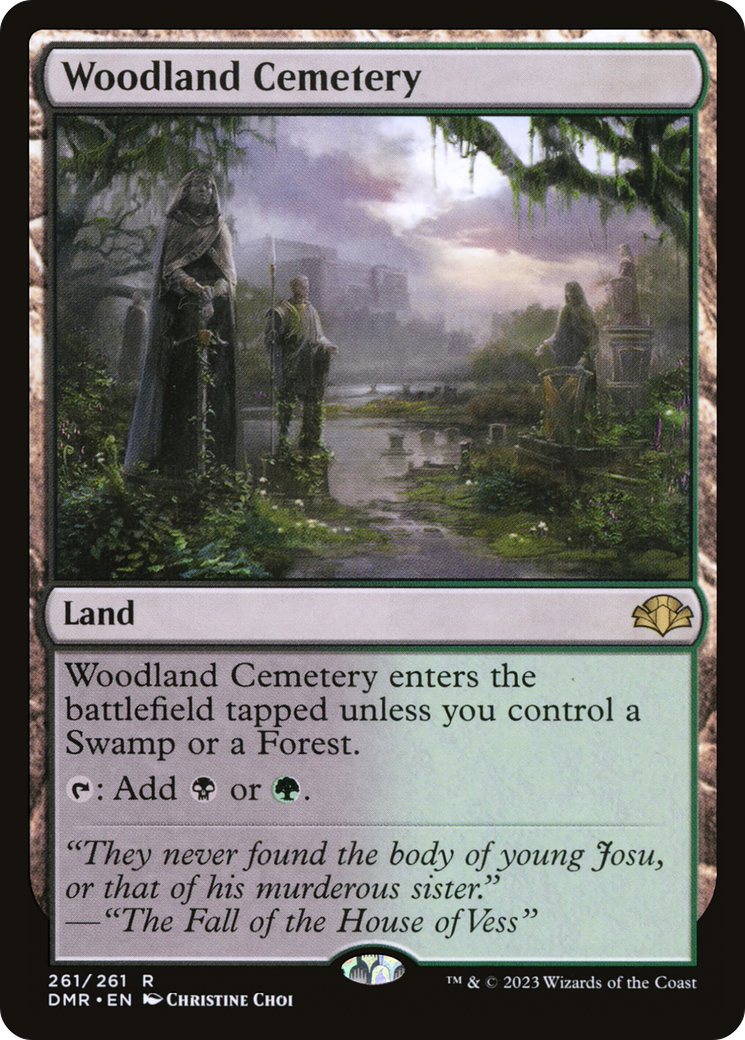 Woodland Cemetery [Dominaria Remastered] | Good Games Adelaide SA