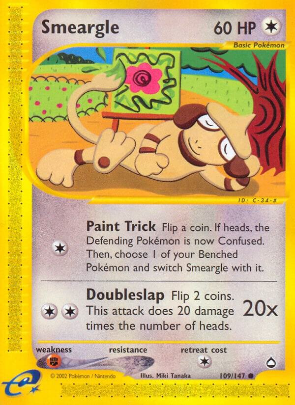 Smeargle 109/147 (Aquapolis)  | Good Games Adelaide SA