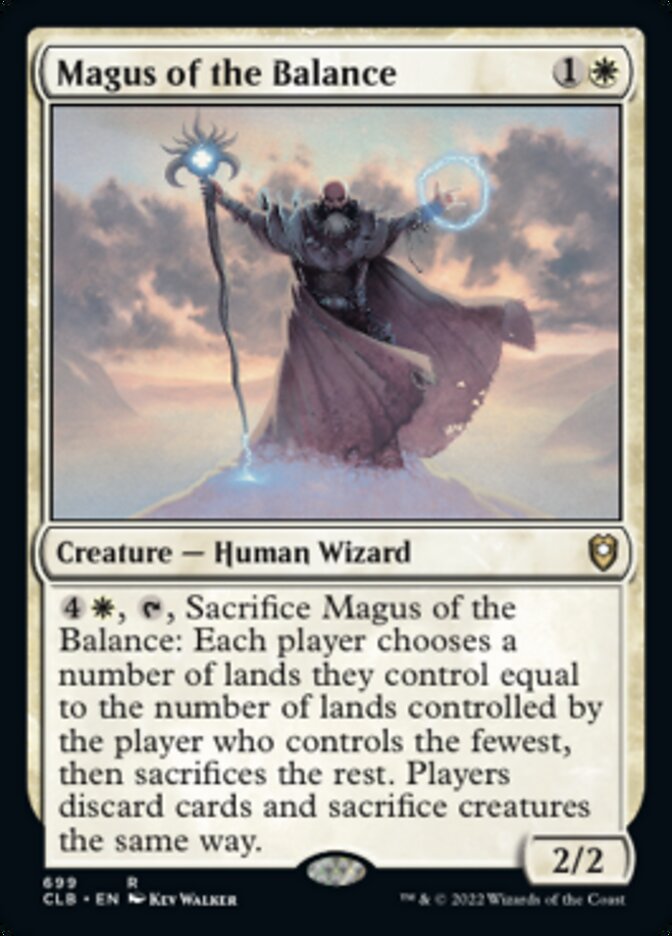 Magus of the Balance [Commander Legends: Battle for Baldur's Gate] | Good Games Adelaide SA